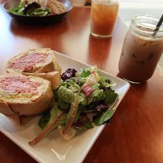 Hot Pastrami Sandwich
