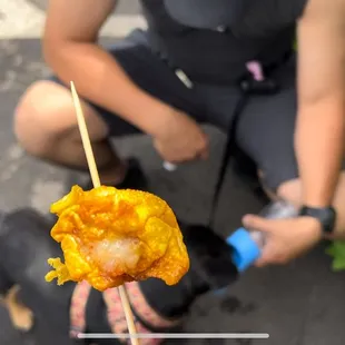 Fried shumai - $2/each....yeah just do this on your own.