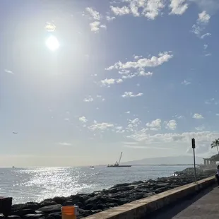 We&apos;re on the eastern end of the Kaka&apos;ako Waterfront Park aka Point Panic.