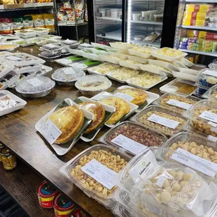 Assorted kakanin, chicheria and merienda goodies
