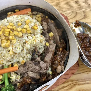 C9. Teppan Sizzling Plate Lunch