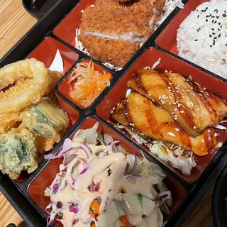 C7. Salmon Teriyaki Dinner