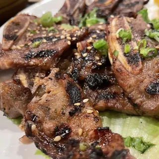 C8. BBQ Beef Ribs Dinner