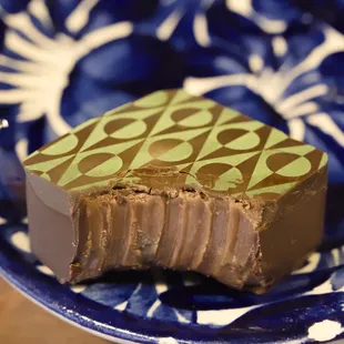 A bite of Mezcal truffle