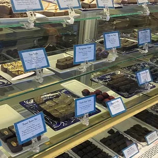 Chocolate selections