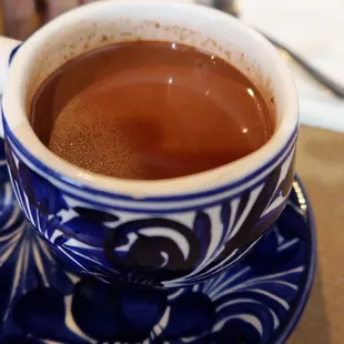 Hot chili chocolate - no whipped cream