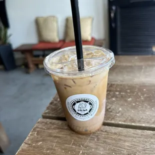 Large Iced Dulce De Leche