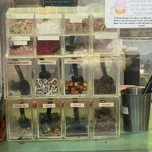 Pick your own toppings