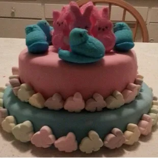 Easter Fondant Cake