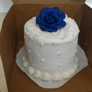 Our 1 year anniversary cake.
