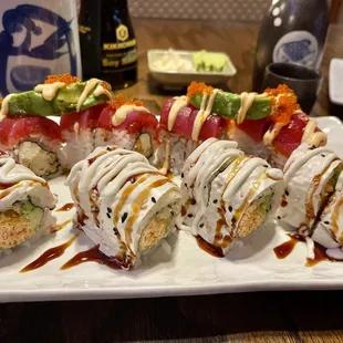 Kaki Special and Angel Mama rolls