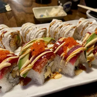 Kaki Special Roll and Angel Mama