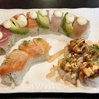 Spicy Rainbow Roll