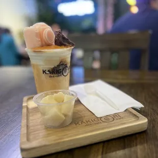 Mini Thai Tea Bingsu