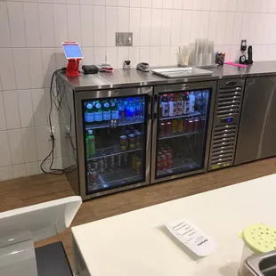 They have everything you need to drink right there!