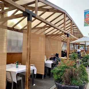 Outdoor seating