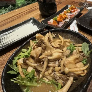 Warm Mushroom Salad