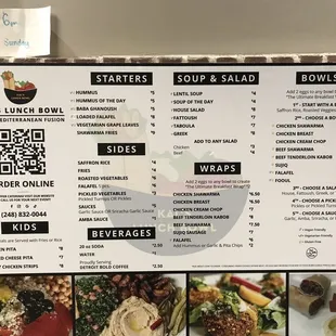 menu, sushi and sashimi