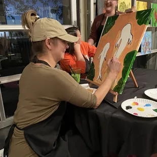 Just me painting my koi