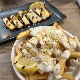 Halloumi Cheese Greek Fries