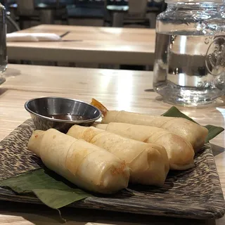 Cheesy Shrimp Rolls