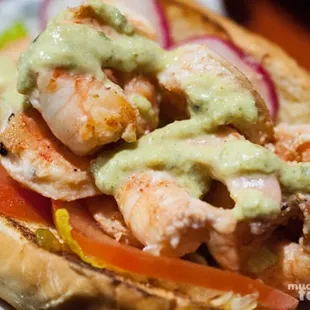 Southern Shrimp Sandwich