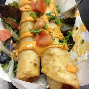 Chicken Flautas