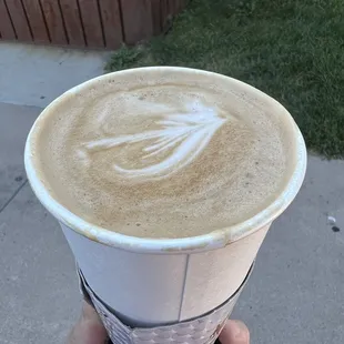 Tan Mocha to go