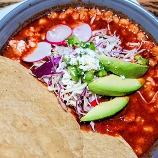 Pozole rojo