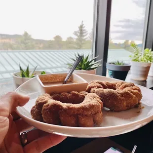 Churro doughnut