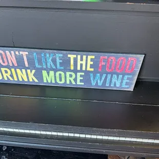 The piano in the back banquet area.