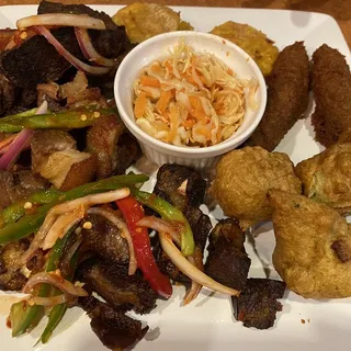 Kalalou Combo with Meat