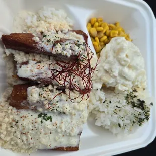 Garlic cream mahimahi
