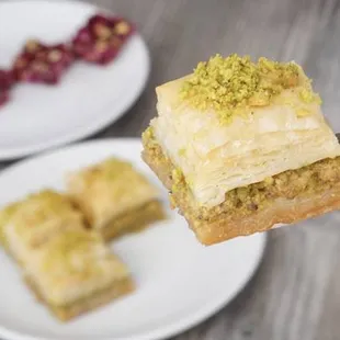 Homemade Pistachio Baklava