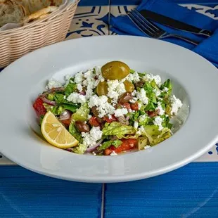 Classic Mediterranean Salad