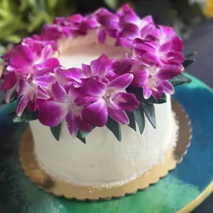 Haku Lei cake design for Cake 4 Kids fundraiser