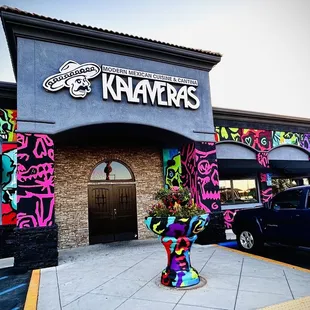 Exterior Entrance- signature artwork