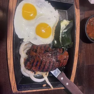 Adobado Steak & Eggs
