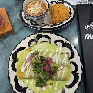 Enchiladas Verdes