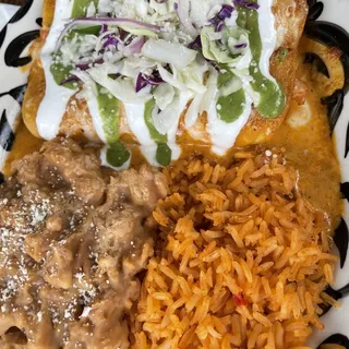 Enchiladas de Camaron