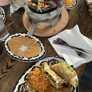 LS Chile Relleno& 2 Taquito Combo