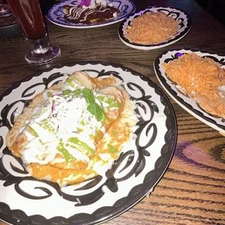 Enchiladas de Camaron