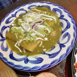 Enchiladas Verdes
