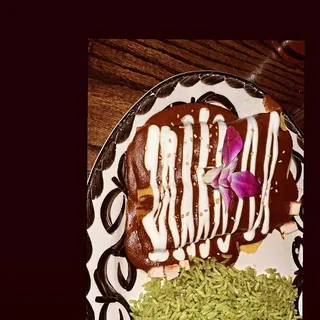 Mole Ranchero Enchiladas