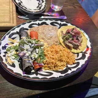 LS Chile Relleno& 2 Taquito Combo