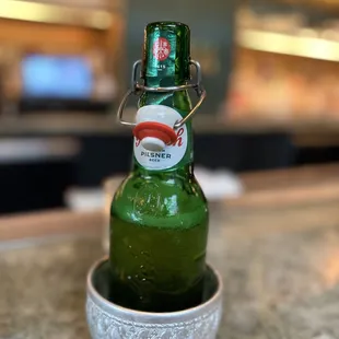 beer slushy grolsch, bangkok style