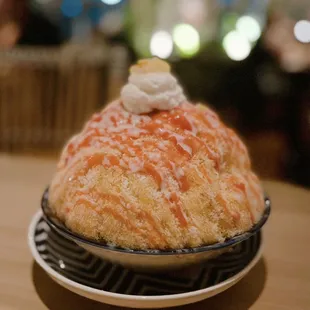 Thai Tea Shaved Ice