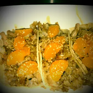 Sweet  Chicken Tacos