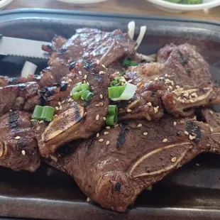 Korean short ribs aka kalbi