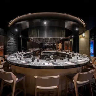 interior, oysters and mussels